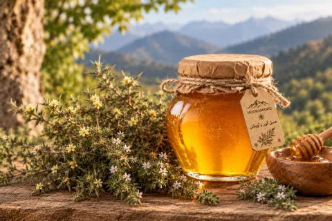 عسل گون و آویشن